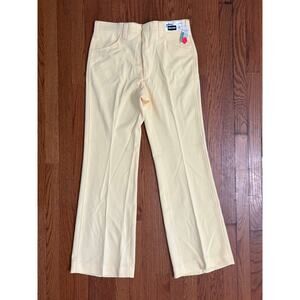 Vintage 70s Haggar Comfort Plus Ambassador Slacks 34x31 NOS Mervyn’s USA Dacron